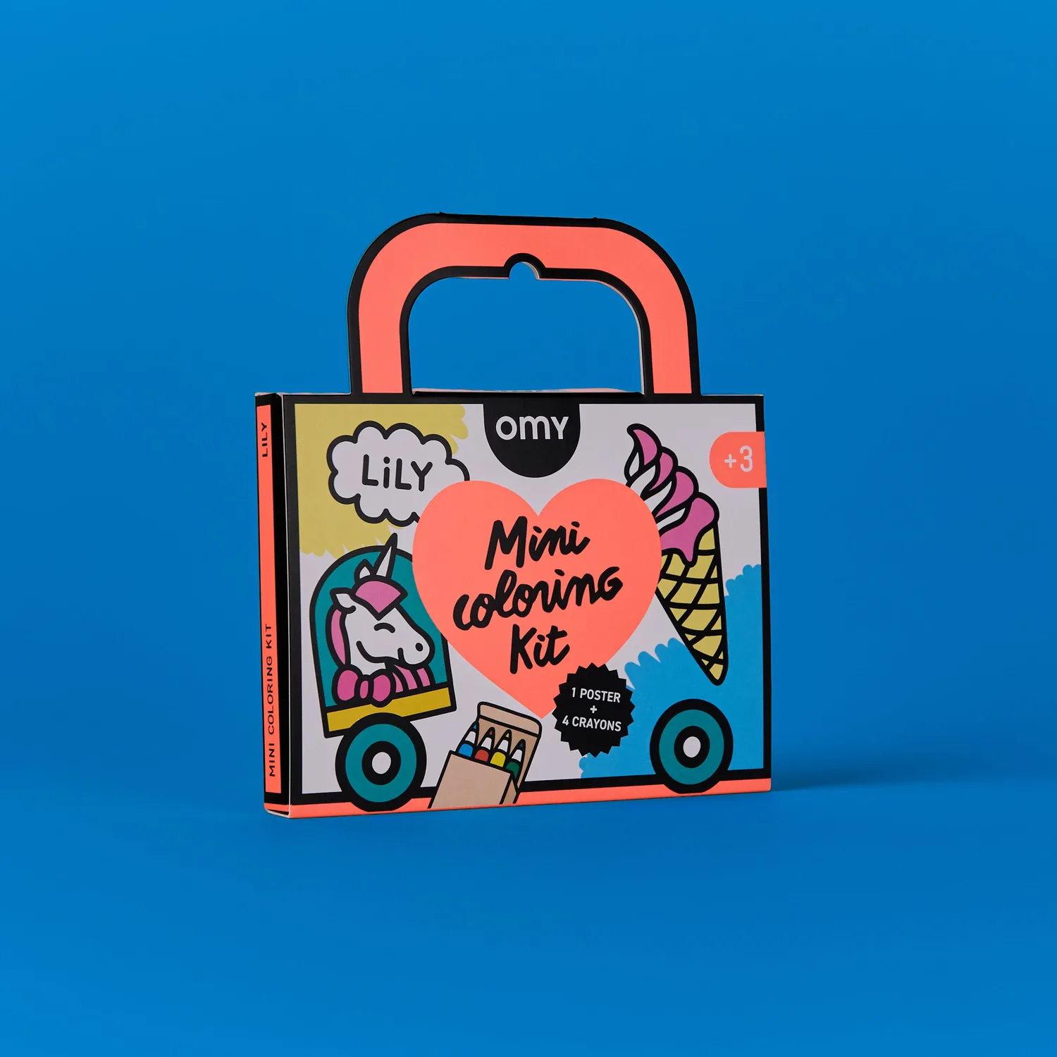 OMY Mini Coloring Kit Lily malesæt enhjørning