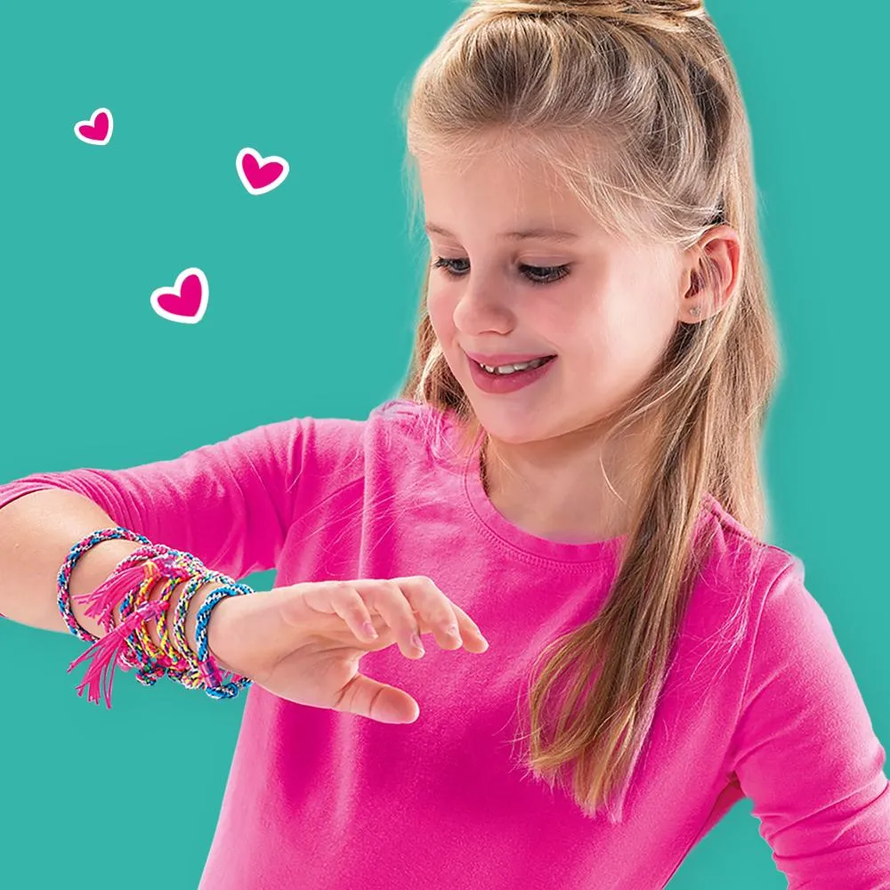 SES BFF venskabsarmbånd knyttesæt med perler fra 5 år